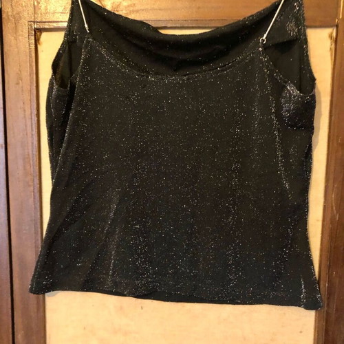 River Island evening top used, black, size S