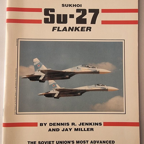 Sukhoi Su-27 Flanker Aerofax Extra No. 3 book near mint