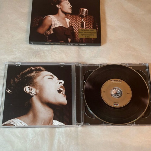 Billie Holiday Lady In Satin 2 x CD like new, jazz