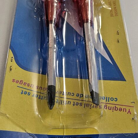 Slotted screwdrivers like new