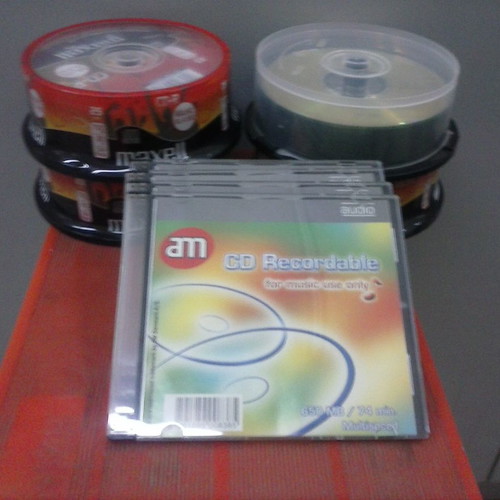 CDR AUDIO Maxell 25 minutes 80 min
