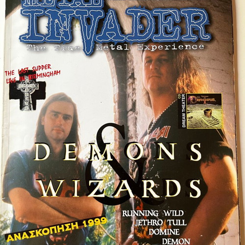 Metal Invader #40 used, February 2000, Demons & Wizards