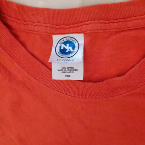 New Age men's T-shirt XXL orange like new
