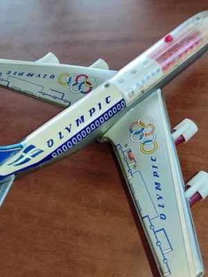 Boeing 707 Olympic Airways airplane used by Ananiadis
