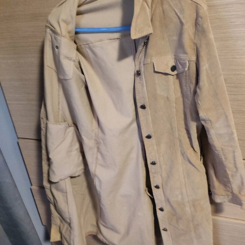 Corduroy women's jacket like new, size S, beige