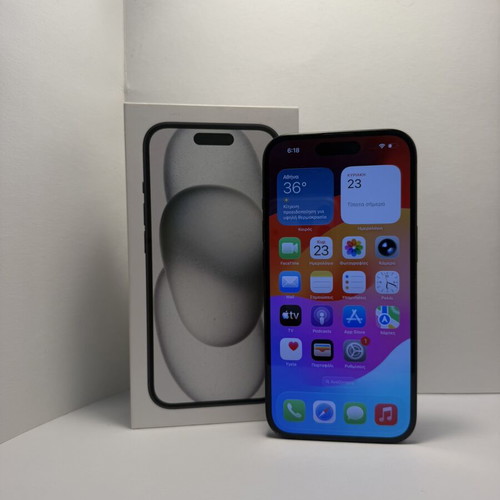 Apple iPhone 15 128GB Black with 100% Battery Health
