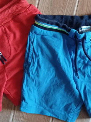 Mayoral cotton shorts set like new, 2 pieces, toddler size 2 years