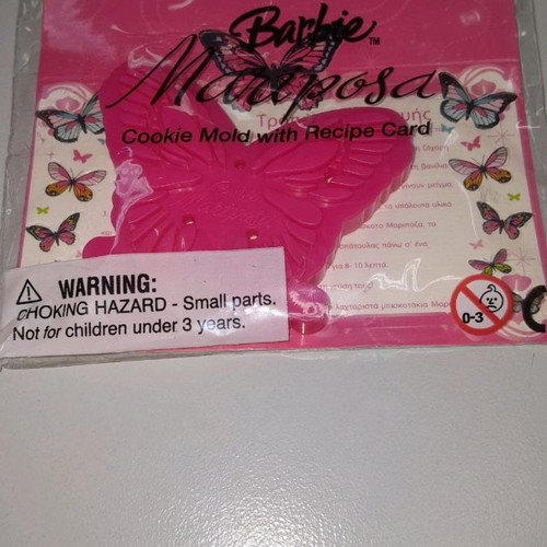Barbie Mariposa butterfly cookie mold new