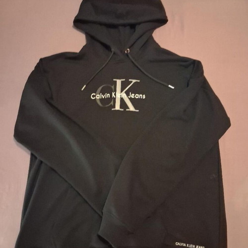 Calvin Klein women's black hoodie, size L