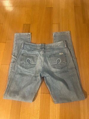 Seven7 cotton jean pants like new, blue