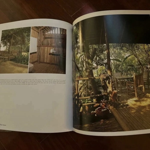 Living in a Thai House coffee table book used, architecture and design
