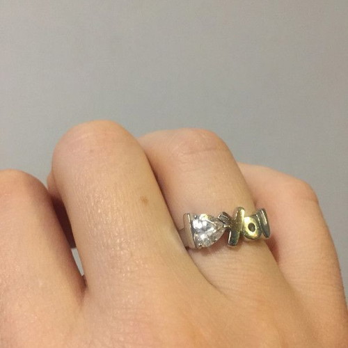 Morgan silver ring like new