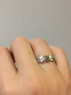 Morgan silver ring like new