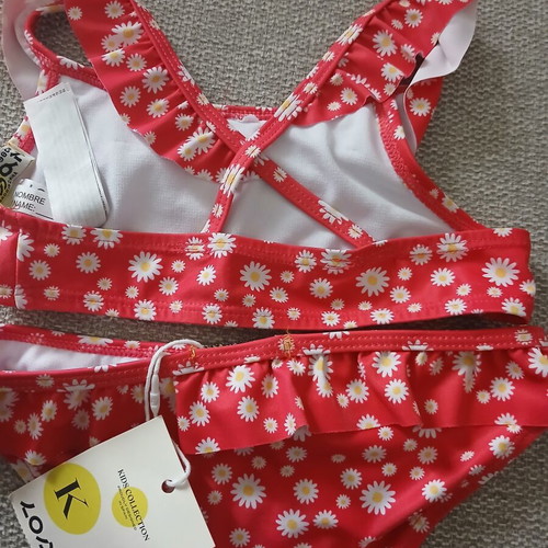 Losan girls' swimsuit 98 cm new, multicolor