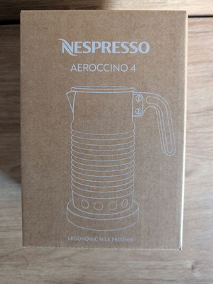 Nespresso Aeroccino 4 milk frother new in box
