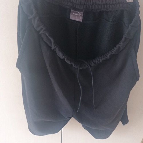 Puma athletic bermuda shorts black size L used