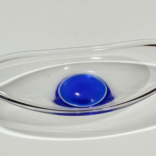 Glass gondola platter used