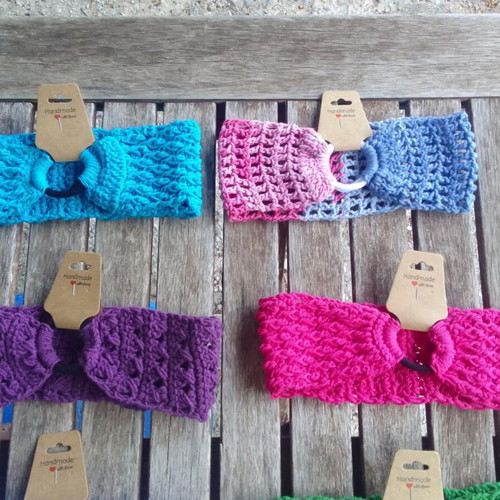 Handmade knitted hairbands new