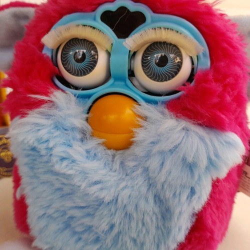 Furby Sherbet 1999 Tiger Electronic new, first generation, pink and blue