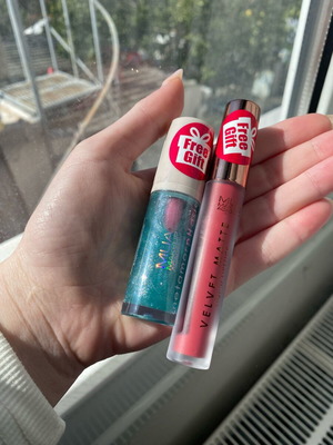 MUA Velvet Mayte Lipstick και Lip Oil καινούργια