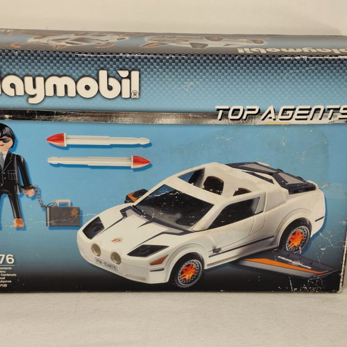 Playmobil 4876 Top Agents Super Vehicle used, with box