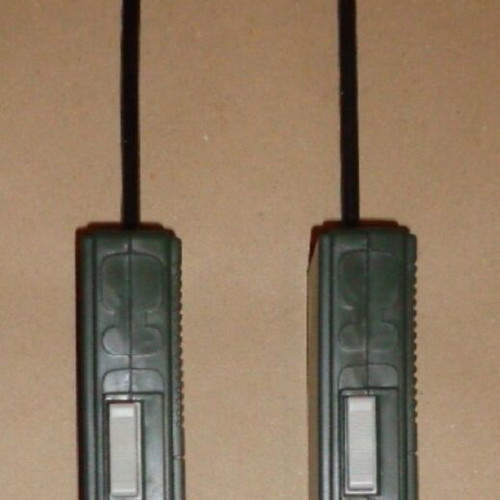 Electronic Solid State Walkie Talkie set of 2 new vintage gadgets