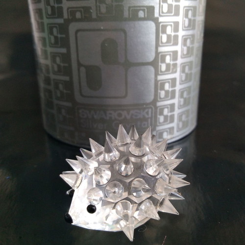 Swarovski Crystal Hedgehog collectible figure like new