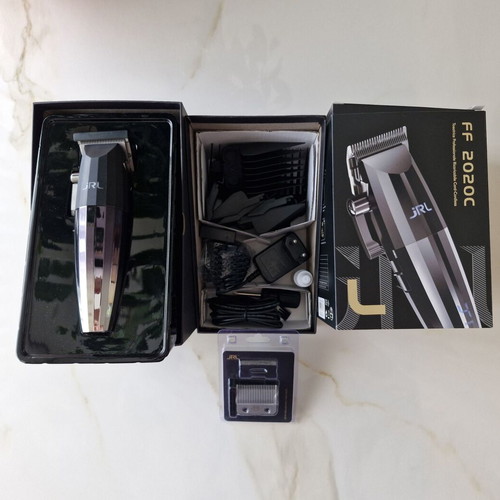 JRL Fresh Fade FF2020C rechargeable hair clipper silver like new