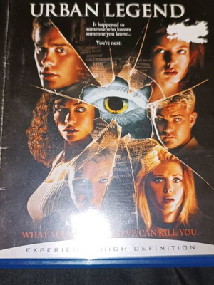 Urban Legend Blu-Ray used with Greek subtitles