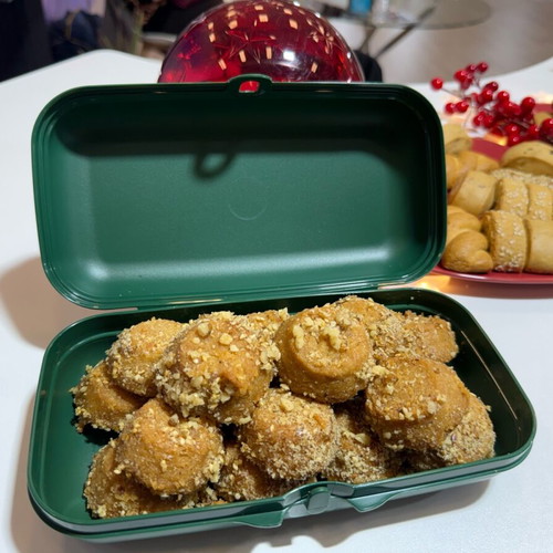 Tupperware Twin Rectangular Xmas Edition new