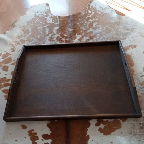Wooden traditional tray new, simple, for multiple uses
