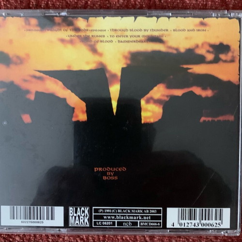 Bathory Twilight Of The Gods CD like new, metal