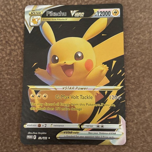Pikachu VSTAR card new, glossy, rare Hp -  59,00 - Vendora.cy