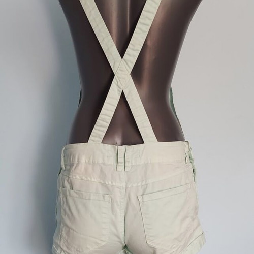FB sister denim jumpsuit in mint color like new