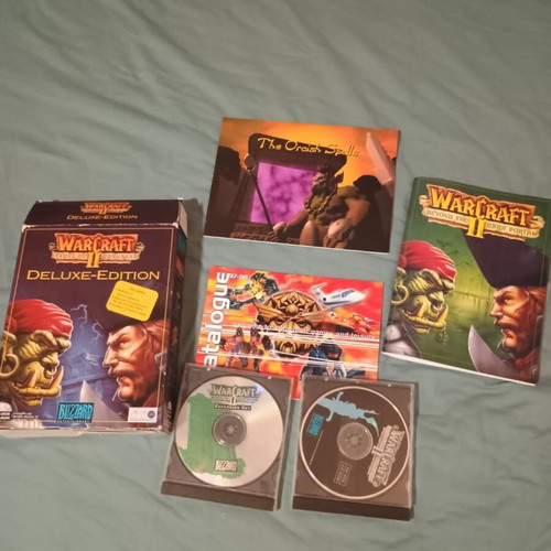 Diablo, Starcraft, Warcraft II Tides of Darkness Deluxe Edition PC games