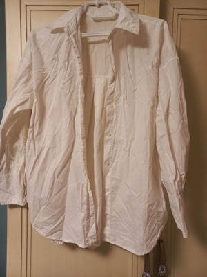 White shirt refurbished, size M