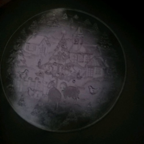 Christmas serving platter new