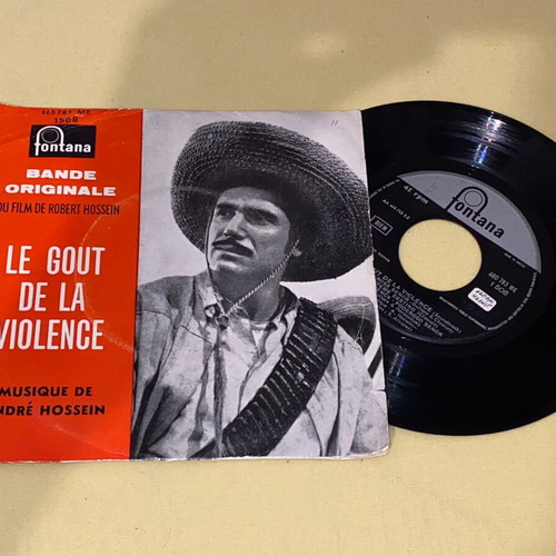 Rare western record used with cover Taste of Violence 1961