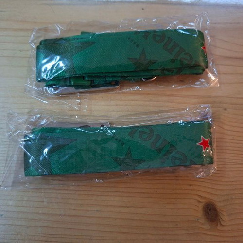 Heineken collectible bottle openers with lanyards from the 90s new