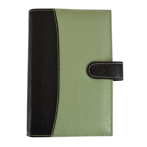 Organiser leather pistachio-black Personal new
