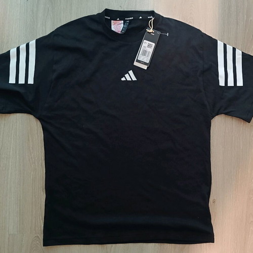 Adidas T-shirt brand new with tags, black and white, size L