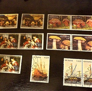 Γραμματόσημα απο την Γουιάνα