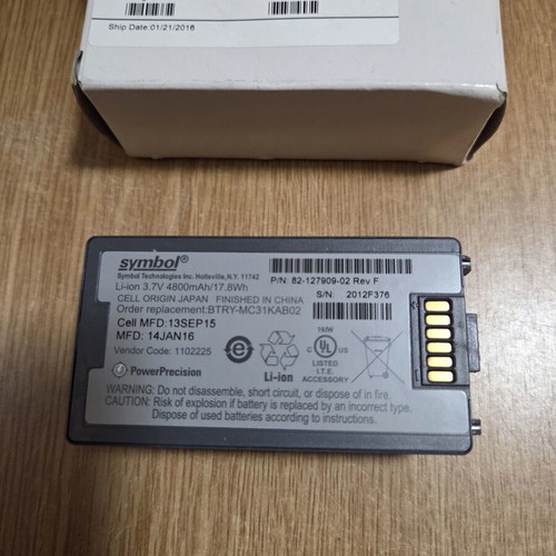 Symbol Li-ion Battery 4800mAh New for Professional Mobile Computers