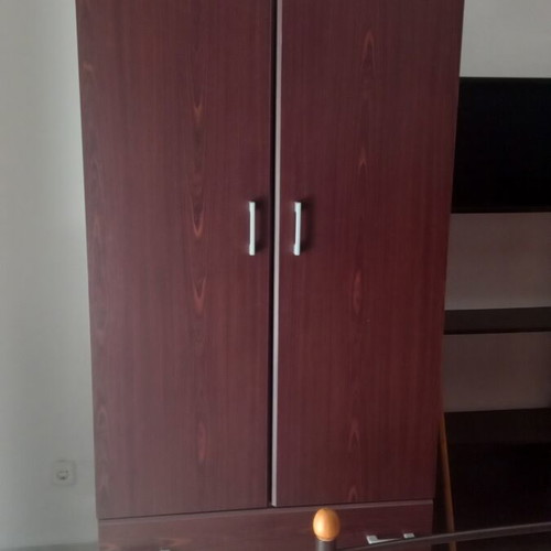 Two-door wardrobe