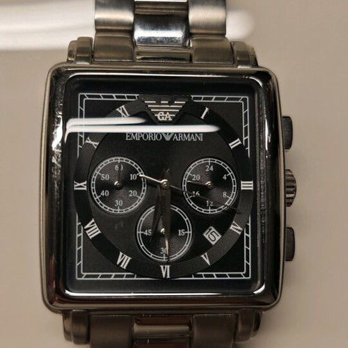 Emporio Armani AR0142 men's watch like new, waterproof 5atm