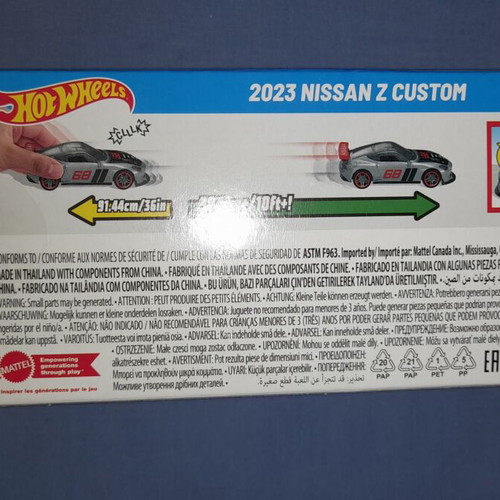 Hot Wheels Pull-Back Speeders 2023 Nissan Z Custom new