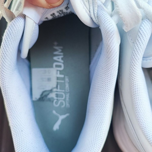 Puma white sneakers size 37 like new