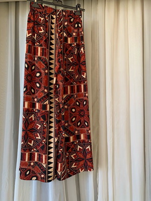 H&M Conscious wide pants like new, brown multicolor, size XS