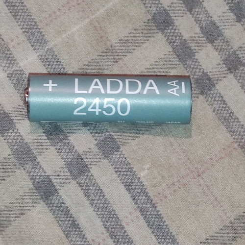 Ladda AA rechargeable batteries pack of 4, new