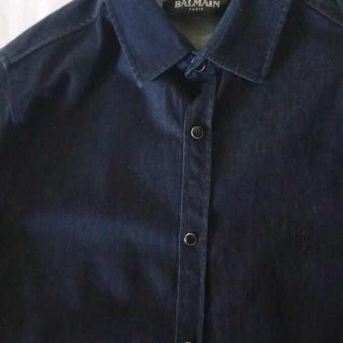Balmain shirt blue new size M